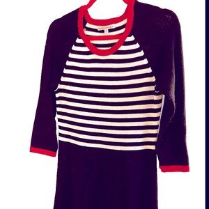 NWOT Sandra Darren Colorblock Dress